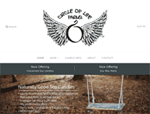 Tablet Screenshot of circleoflifefarms.com